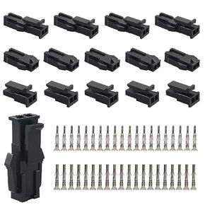 10 مجموعات متوافقة مع موليكس مايكرو فيت 3.0 ثنائي الصف (دائرتين) مقابس ذكر وأنثى مع كتل طرفية in Kuwait