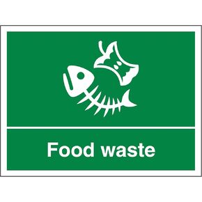 Food Waste - Landscape 200 x 150 mm - 1mm Rigid Plastic in Saudi Arabia