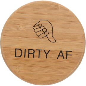 Clean Dirty Dishwasher Magnet Sign Double-Sided Magnetic Kitchen Accessory for Dishwashers Home Necessities Functional Marker in Kuwait