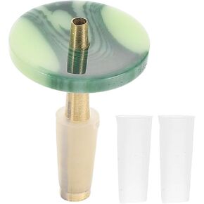 Toyvian Suona Core Replacement Set, Brass Copper Seamless Welded Small G Key Core with Air Valve and 2 Rubber Covers for Suona Repair and Practice Instrument Accessory in Kuwait