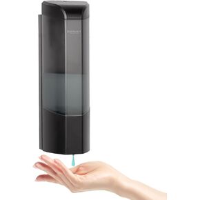 موزع صابون أوتوماتيكي مثبت على الحائط 24oz، مستشعر بدون لمس سائل وجل مطهر لليدين يعمل بالبطارية للمنزل والمطبخ والحمام والمكتب والفنادق والمطاعم للاستخدام التجاري in Kuwait