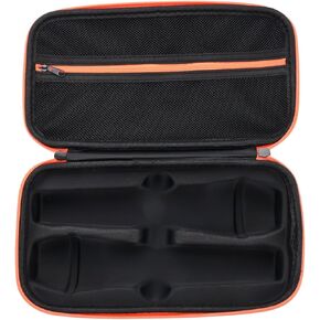 Mgoodoo Wireless Microphone Case Compatible with Wireless 2 Microphone System,Handheld Dual Mic Case with EVA Hard Shell,Portable Mic Storage Bag for Singing or Karaoke in Kuwait