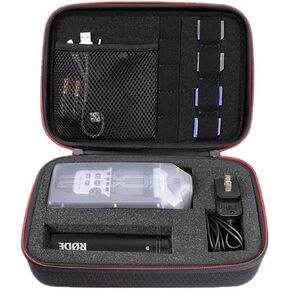 Travel Carry Case for Zoom H1, H2N, H5, H4N, H6, F8, Q8 Handy Music Recorders, Charger, Mic Tripod Adapter,SD cards and Accessories in Saudi Arabia
