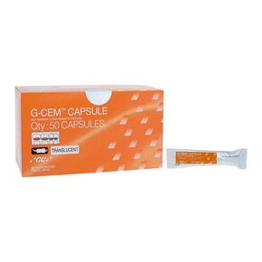 GC 002586 G-CEM Luting Dental Cement Package Translucent 50/Bx in Kuwait