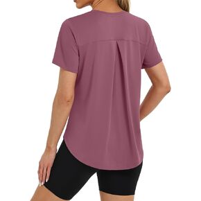 قمصان نسائية للتمرين خفيفة الوزن بعامل حماية من الأشعة فوق البنفسجية 50+ سريعة الجفاف للتنزه سيرًا على الأقدام (S-3XL) in Kuwait