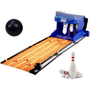 Kids Bowling Set - Electronic Indoor Bowling Alley Game with Automatic Scoring, LED Scoreboard, Realistic Sound Effects, Perfect for Home Family Fun and Sports Activities in Saudi Arabia