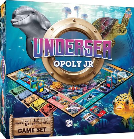MasterPieces Kids & Family Board Games - NFL Opoly Jr. - Officially Licensed Board Games for Kids, & Family in Saudi Arabia