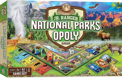 MasterPieces Kids & Family Board Games - NFL Opoly Jr. - Officially Licensed Board Games for Kids, & Family in Saudi Arabia
