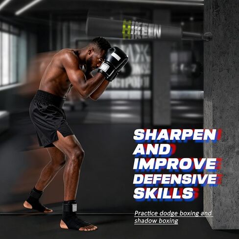 Hikeen Wall Bracket Boxing Precision Slip Stick,High Impact Boxing Slip Stick for Reflex Training,Shadow Box and Practice Slipping Punches Fits Home Gym in Saudi Arabia
