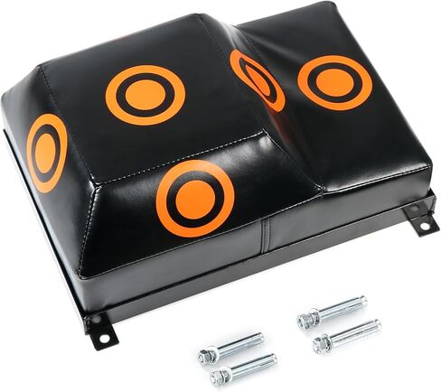 Wall Mount Uppercut Boxing MMA Training Punching Target Aiming Point Sandbag, Black Orange in Saudi Arabia