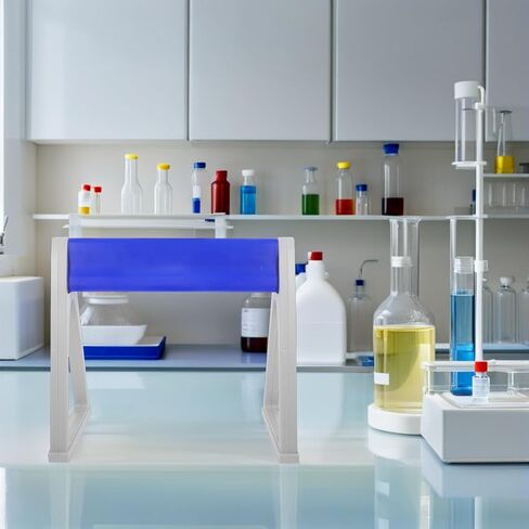 Triangular Plastic Pipette Holder Stand Rack for Laboratory Use, Multiple Micropipettes Storage Organizer with Stable Base, Lab Pipette Storage Rack for Scientific Experiments in Saudi Arabia