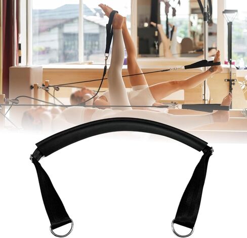 Pilates Foot Strap Pilates Reformer Accessories with Rings Belt Adjustable in Kuwait