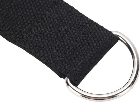 Keenso Double Loop Pilates Straps Adjustable Cotton with D Shaped Buckle, Perfect for Home Workouts and Muscle Training in Saudi Arabia