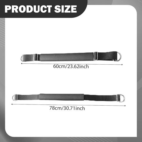 Pilates Foot Strap Adjustable Improve Flexibility Home Gym Exercise Strap in Saudi Arabia
