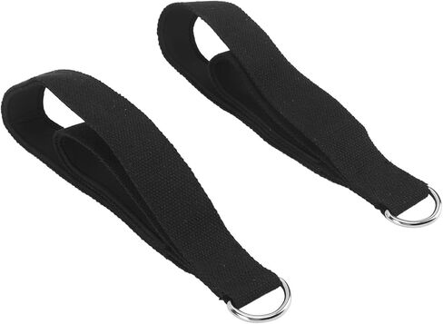 Estink Pilates Straps, 2 Pcs Double Loop Anti Slip Workout Straps with D Rings, for Home Gym Pilates Equipment in Kuwait