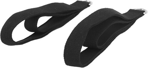 Estink Pilates Straps, 2 Pcs Double Loop Anti Slip Workout Straps with D Rings, for Home Gym Pilates Equipment in Kuwait