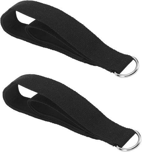 Estink Pilates Straps, 2 Pcs Double Loop Anti Slip Workout Straps with D Rings, for Home Gym Pilates Equipment in Kuwait