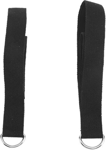 Estink Pilates Straps, 2 Pcs Double Loop Anti Slip Workout Straps with D Rings, for Home Gym Pilates Equipment in Kuwait