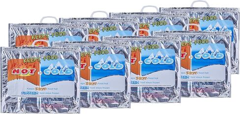 Superio Hot and Cold Insulated Bags for Food Delivery, Grocery Shopping Bags, Food Storage for Hot and Frozen Food for Travel, Disposable Cooler Bag in Saudi Arabia