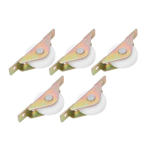 5Pcs 30mm Low Noise for Sliding Door Pulley Wheels - Smooth Standard Single Wheel for Cabinets & Windows in Saudi Arabia