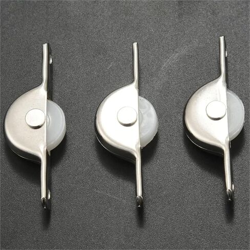 10 Pcs Sliding Door Wheel Rollers Cupboard Drawer Sheave Window Caster Nylon Bearing Pulley Wheel Furniture Hardware Accessories in Saudi Arabia