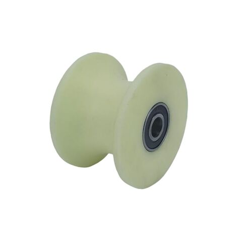 3 بوصة انزلاق البوابة u الأخدود بكرات النايلون، انزلاق الباب عجلة النايلون، u قطر الأخدود 50mm، بكرة الجنزير الصلب مع الأخدود u. in Saudi Arabia