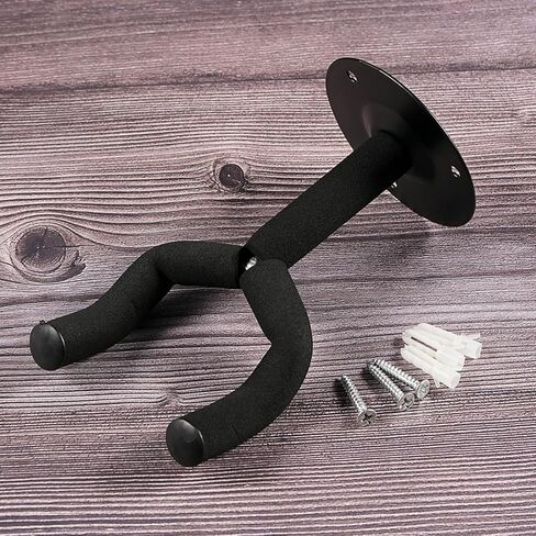 Guitar Wall Mount Rack, Guitars Wall Hanger Hook Bracket Holder Display Stand with Mounting Screws for Guitar, Ukuleles in Saudi Arabia