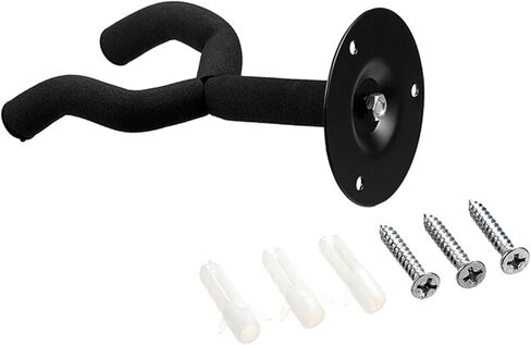 Guitar Wall Mount Rack, Guitars Wall Hanger Hook Bracket Holder Display Stand with Mounting Screws for Guitar, Ukuleles in Saudi Arabia