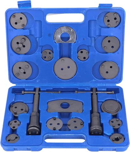 Disc Brake Caliper Tool Kit Professional Chrome Vanadium Steel Wind Back Tool Set with Adapter Shaft and Fixing Plate for Truck and Car Brake Maintenance Durable and Practi in Saudi Arabia
