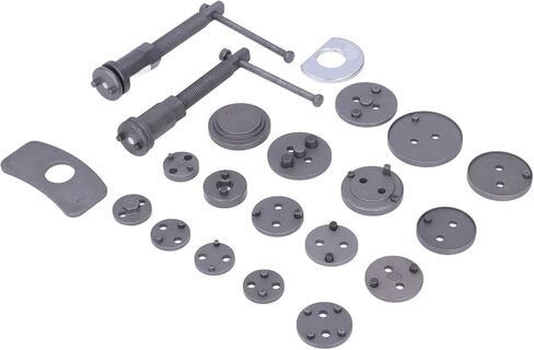 Disc Brake Caliper Tool Kit Professional Chrome Vanadium Steel Wind Back Tool Set with Adapter Shaft and Fixing Plate for Truck and Car Brake Maintenance Durable and Practi in Saudi Arabia