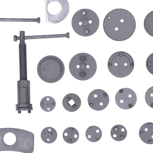 Disc Brake Caliper Tool Kit Professional Chrome Vanadium Steel Wind Back Tool Set with Adapter Shaft and Fixing Plate for Truck and Car Brake Maintenance Durable and Practi in Saudi Arabia