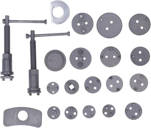 Disc Brake Caliper Tool Kit Professional Chrome Vanadium Steel Wind Back Tool Set with Adapter Shaft and Fixing Plate for Truck and Car Brake Maintenance Durable and Practi in Saudi Arabia