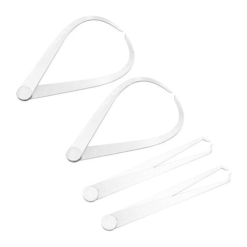 4Pcs Steel Joint Calipers for Carving Shaping Modeling Inside and Outside Measuring Tools with Hardened Points Portable and Lightweight for Sculpture Pottery Tube in Saudi Arabia