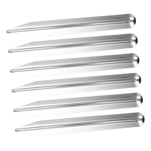 6pcs Stainless Steel Lab Spoon with Rounded Pointed Tip Curved Metal Bead Scoop Mixing and Sampling Tool for Chemistry Biology Scientific Research and Laboratory Use in Saudi Arabia
