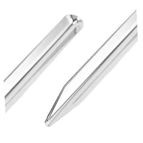 6pcs Stainless Steel Lab Spoon with Rounded Pointed Tip Curved Metal Bead Scoop Mixing and Sampling Tool for Chemistry Biology Scientific Research and Laboratory Use in Saudi Arabia