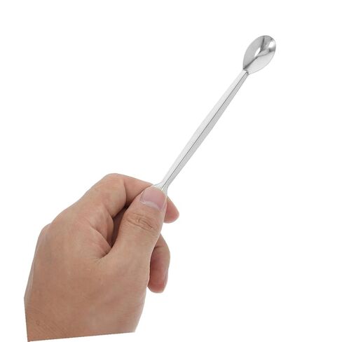 Luxshiny 10pcs Stainless Steel Double-Ended Lab Spatulas Micro Measuring Spoons for Precise Sampling and Mixing Powders Reagents Medicine Sampling Scoops for Laboratory Use in Kuwait