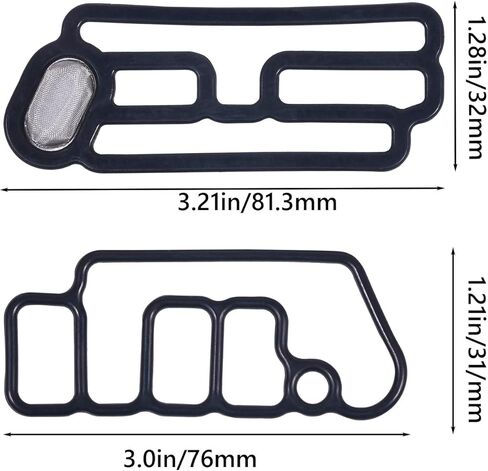15815-R70-A01 15845-R70-A01 Cylinder Head VVT VTEC Solenoid Spool Valve Gasket Compatible With Acura RDX Accord Odyssey Pilot Crosstour 2008 2009 2010 2011 2012 2013 2014-2016 2PC;918-056,3.5L. in Kuwait