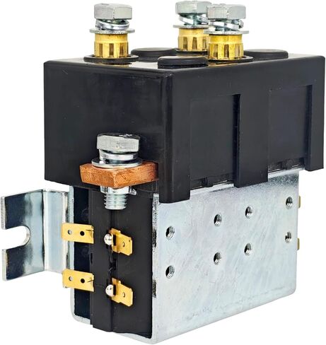 DC182 12V 200A Forward Reversing Contactor Solenoid Compatible with Albright Monoblock Motor SPDT Compact M8 w/Integrated Bracket for Electric Vehicle Industrial Forklift Truck Airport Tractor in Saudi Arabia