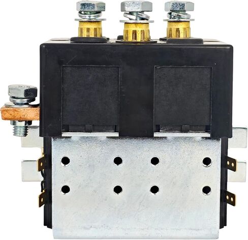 DC182 12V 200A Forward Reversing Contactor Solenoid Compatible with Albright Monoblock Motor SPDT Compact M8 w/Integrated Bracket for Electric Vehicle Industrial Forklift Truck Airport Tractor in Saudi Arabia