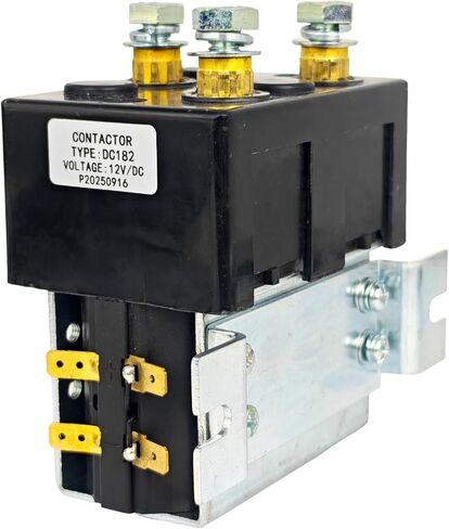 DC182 12V 200A Forward Reversing Contactor Solenoid Compatible with Albright Monoblock Motor SPDT Compact M8 w/Integrated Bracket for Electric Vehicle Industrial Forklift Truck Airport Tractor in Saudi Arabia