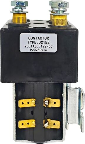 DC182 12V 200A Forward Reversing Contactor Solenoid Compatible with Albright Monoblock Motor SPDT Compact M8 w/Integrated Bracket for Electric Vehicle Industrial Forklift Truck Airport Tractor in Saudi Arabia