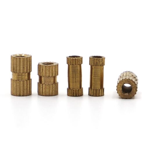 غسالات Qinlu-M2 M2.5 M3 صواميل حقن نحاسية، 50 قطعة، لإصلاح المصانع (M3x4x4 50 قطعة) in Kuwait