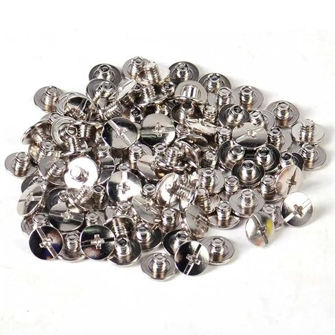 Qinlu-غسالات 100x عالية الجودة صلبة برغي مسمار مسمار المسامير الجلدية الحرفية حزام حقيبة المحفظة ألبوم الصور، لإصلاح المصانع in Kuwait