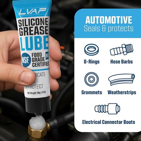 Multi-Purpose Silicone Grease: NSF Food Grade Safe, Waterproof Dielectric Grease, & Premium Silicone Lube for Potable Water & Electrical Systems in Kuwait