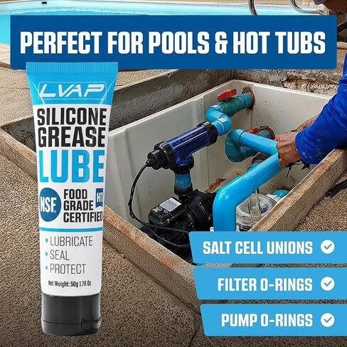Multi-Purpose Silicone Grease: NSF Food Grade Safe, Waterproof Dielectric Grease, & Premium Silicone Lube for Potable Water & Electrical Systems in Kuwait