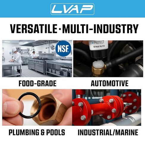 Multi-Purpose Silicone Grease: NSF Food Grade Safe, Waterproof Dielectric Grease, & Premium Silicone Lube for Potable Water & Electrical Systems in Kuwait