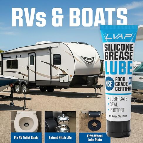 Multi-Purpose Silicone Grease: NSF Food Grade Safe, Waterproof Dielectric Grease, & Premium Silicone Lube for Potable Water & Electrical Systems in Kuwait