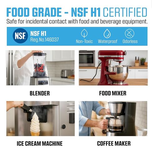 Multi-Purpose Silicone Grease: NSF Food Grade Safe, Waterproof Dielectric Grease, & Premium Silicone Lube for Potable Water & Electrical Systems in Kuwait