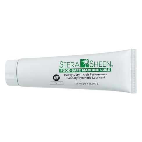 Stera Sheen - Food Safe Machine Lube - Heavy Duty, High Performance Sanitary Synthetic Lubricant - Clear Gel, Odorless, Tasteless - 4 oz Tube (4 Count) in Saudi Arabia