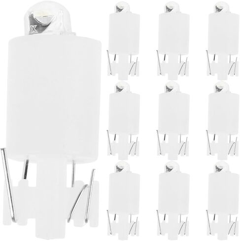 20pcs 12V LED White Light Bulbs for Gaming Machine Buttons Microswitch Mini LED Lights for DIY Projects for Arcade Machine Parts and Dollhouse Lighting in Kuwait